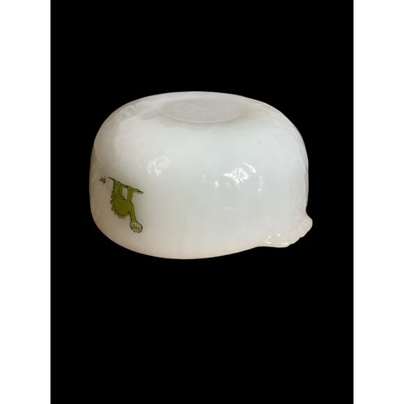 FireKing Anchor Hocking Cereal Bowl Johnny Hart Grog Dinosaur Caveman - Picture 5 of 6